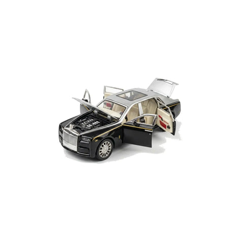 Die-Cast Luxury Car Toy with Openable Doors for Kids